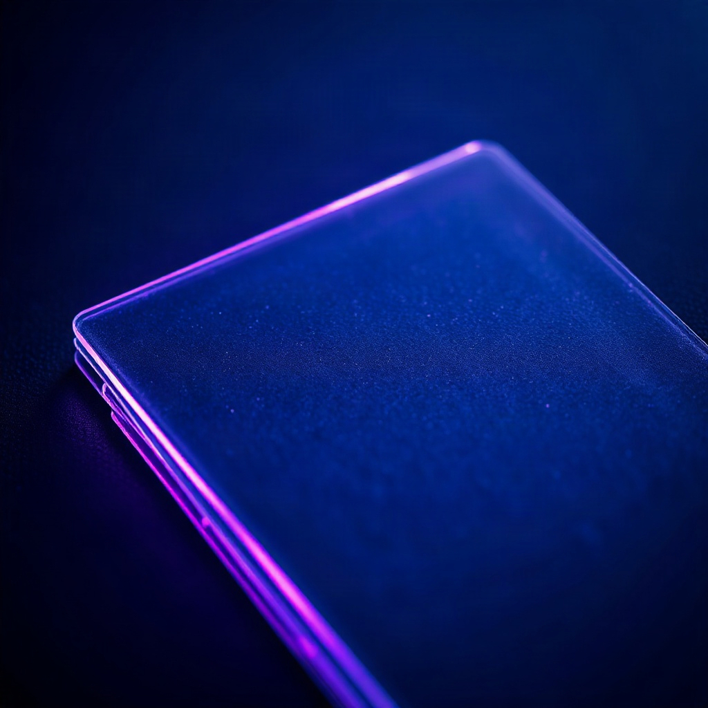 Layered tab glow illustration